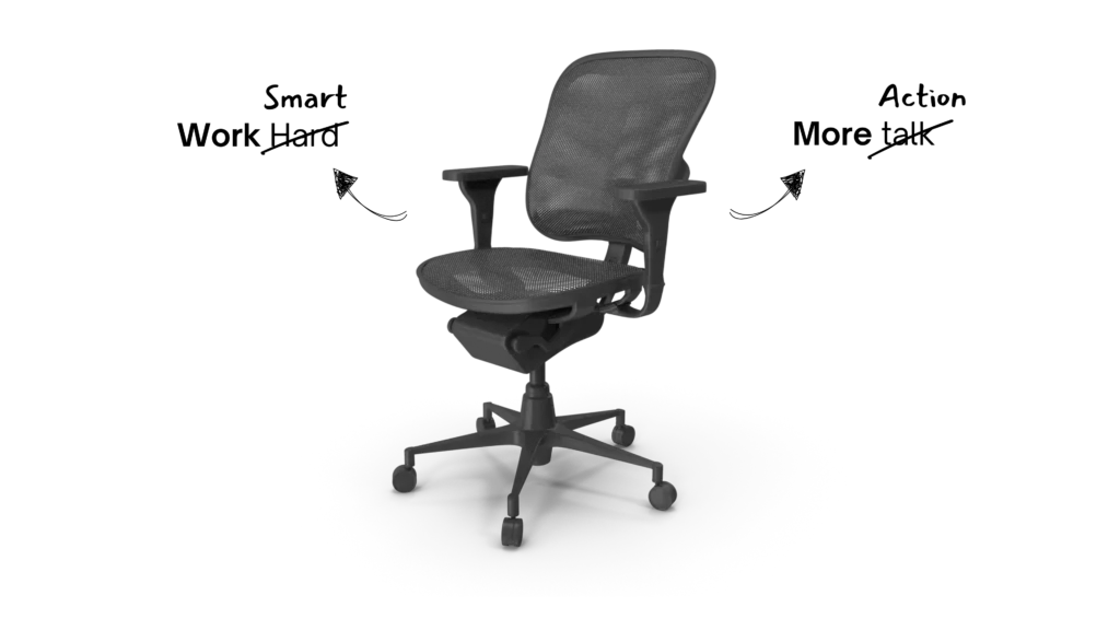 Ergonomic black mesh office chair designed for focus, cognitive performance, and enhanced learning efficiency during brain training and memory exercises.
